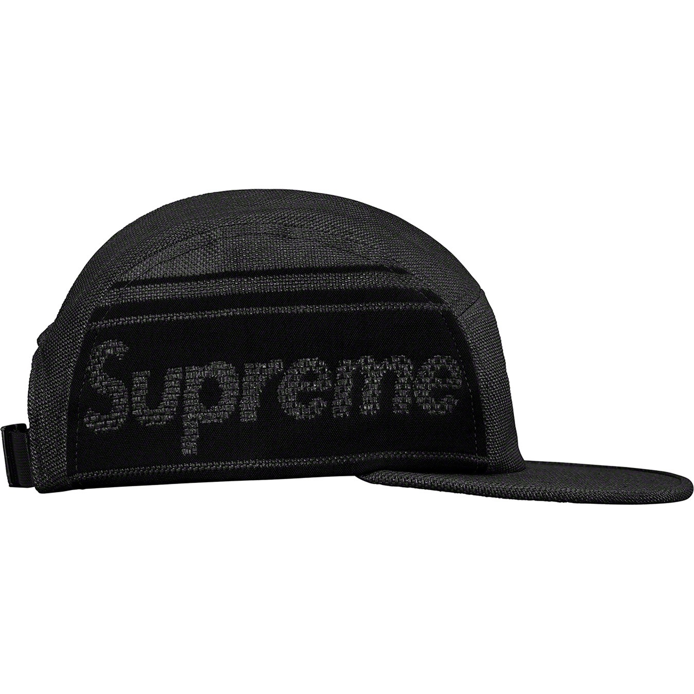 Raffia Woven Logo Camp Cap view 10